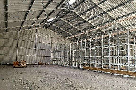 Fertighalle / Kalthalle Willi Mevissen KG als Lagerhalle - 4